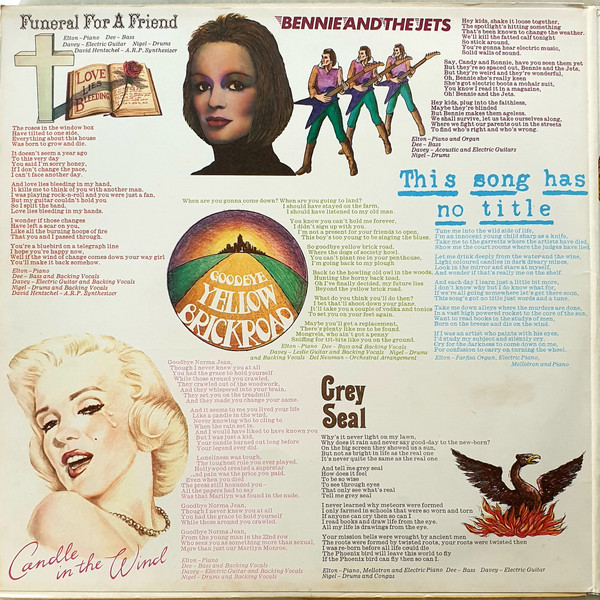 Elton John - Goodbye Yellow Brick Road | DJM Records (L 70025/6) - 3 Elton John - Goodbye Yellow Brick Road | DJM Records (L 70025/6) - 3
