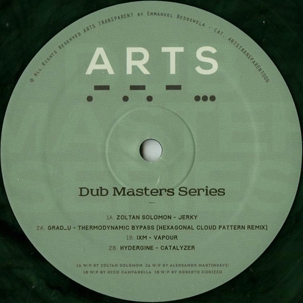 Various - Dub Masters Series | Arts Transparent (ARTSTRANSPARENT006)
