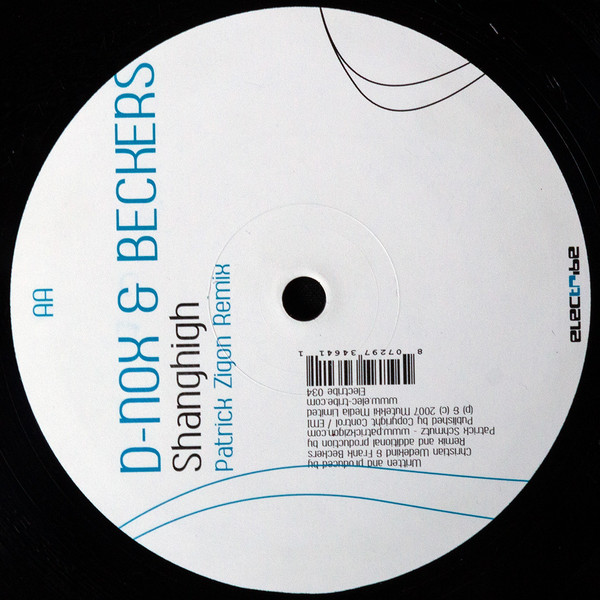 D-Nox & Beckers - Shanghigh | Electribe (Electribe 034) - 2