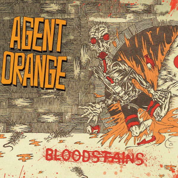 Agent Orange - Bloodstains - Vinilo Splatter Rojo/Naranja | Cleopatra (CLO3541)