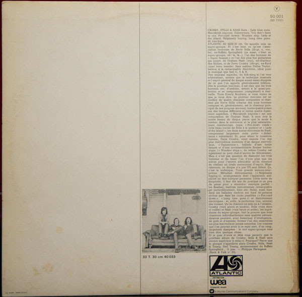 Crosby, Stills, Nash & Young - Déjà Vu | Atlantic (50 001) - 2 Crosby, Stills, Nash & Young - Déjà Vu | Atlantic (50 001) - 2
