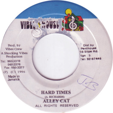 Alley Cat - Hard Times | Vibes House (none) - main