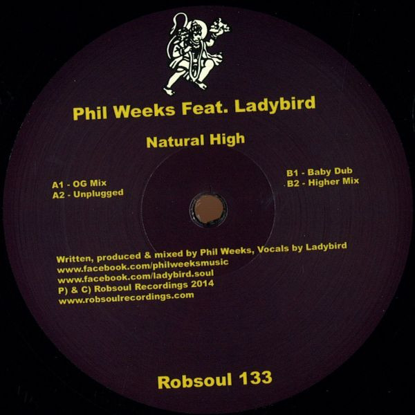 Phil Weeks Feat. Lady Bird - Natural High | Robsoul Recordings (Robsoul 133) - main Phil Weeks Feat. Lady Bird - Natural High | Robsoul Recordings (Robsoul 133) - main