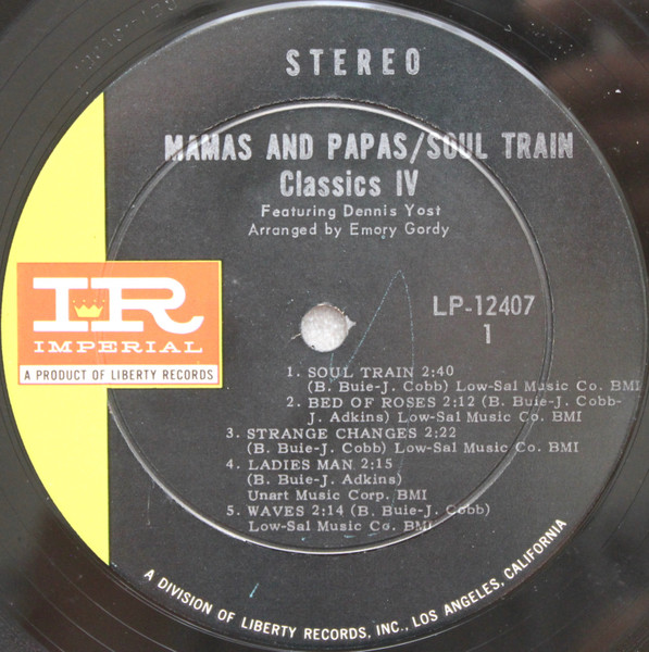 The Classics IV - Mamas And Papas/Soul Train | Imperial (LP-12407) - 4