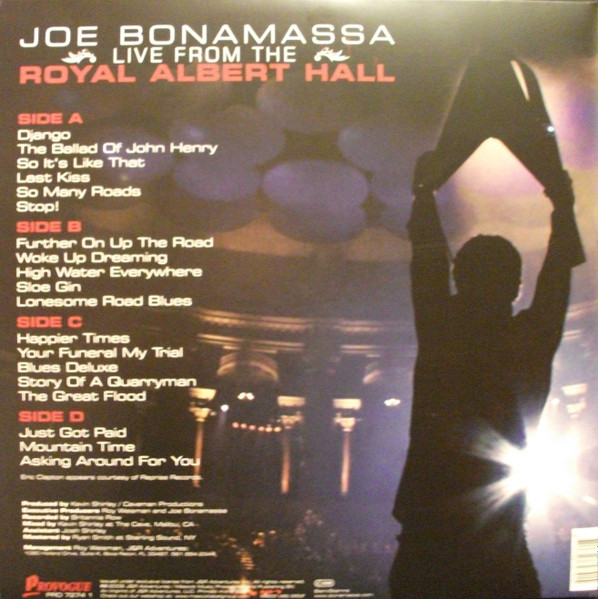 Joe Bonamassa - Live From The Royal Albert Hall | Provogue (PRD 7274 1) - 3 Joe Bonamassa - Live From The Royal Albert Hall | Provogue (PRD 7274 1) - 3