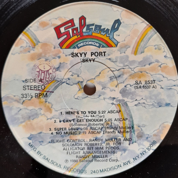 Skyy - Skyyport | Salsoul Records (SA 8537) - 3 Skyy - Skyyport | Salsoul Records (SA 8537) - 3