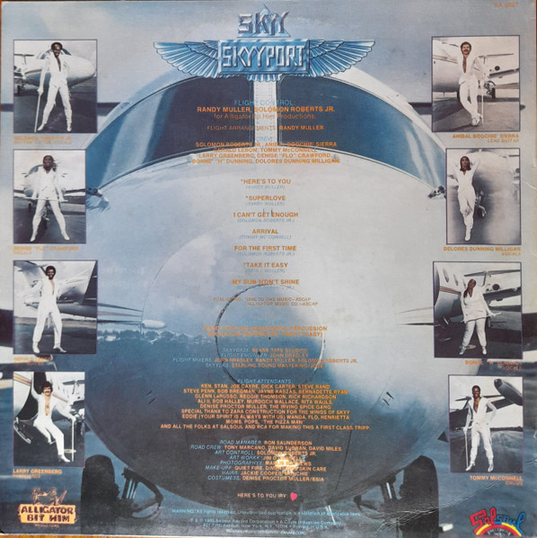 Skyy - Skyyport | Salsoul Records (SA 8537) - 2 Skyy - Skyyport | Salsoul Records (SA 8537) - 2