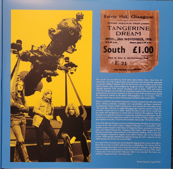 Live At Kelvin Hall, Glasgow, November, 20th 1974