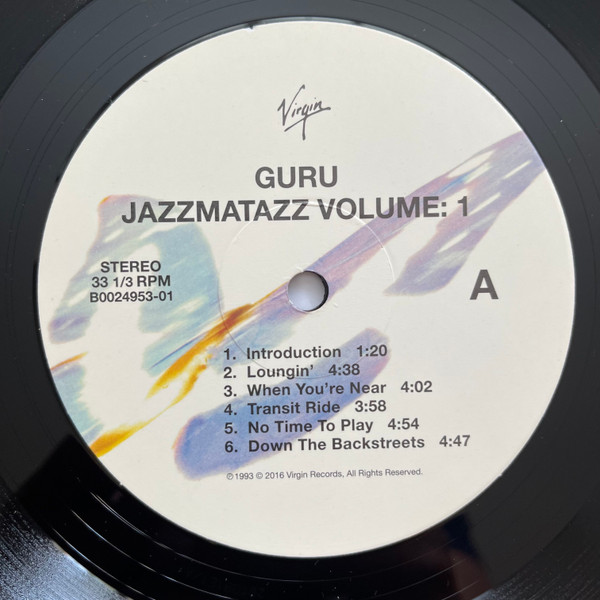 Guru - Jazzmatazz (Volume 1) | Virgin (B0024953-01) - 3 Guru - Jazzmatazz (Volume 1) | Virgin (B0024953-01) - 3