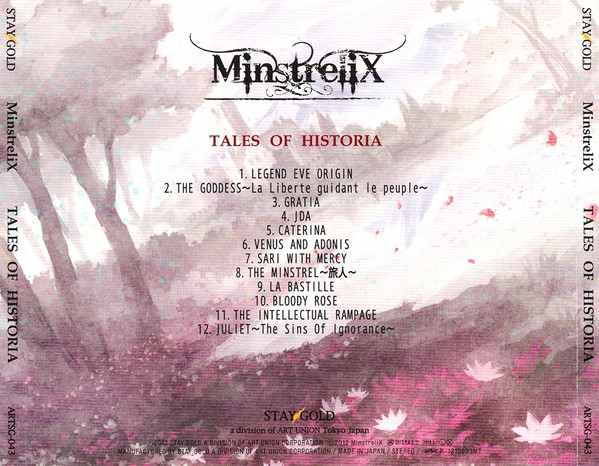 Minstrelix - Tales Of Historia | Stay Gold (ARTSG-043) - 2