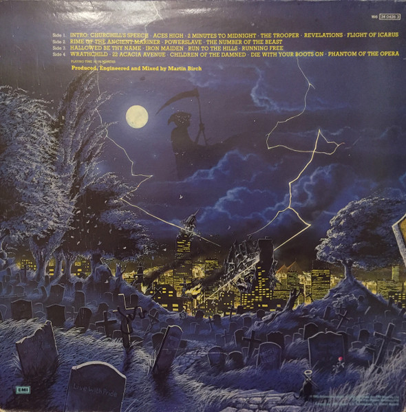 Iron Maiden - Live After Death | EMI (166 24 0426 3) - 4