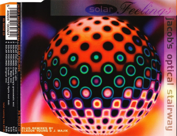Jacob's Optical Stairway - Solar Feelings | R & S Records (RS 95032 CD)