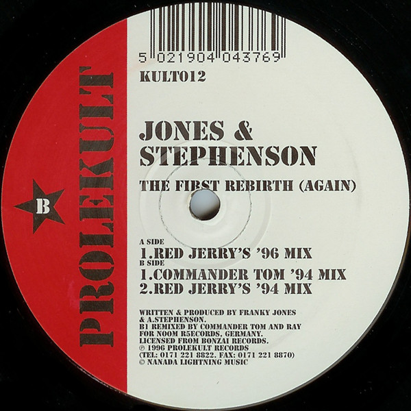 Jones & Stephenson - The First Rebirth (Again) | Prolekult (KULT012)