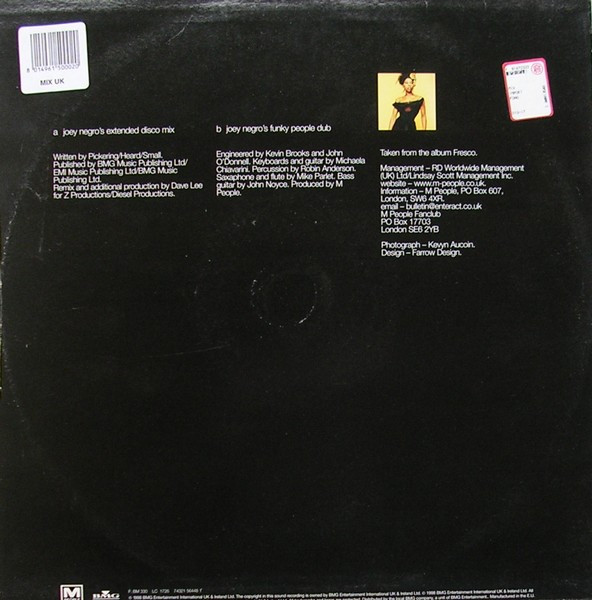 M People - Angel St | M People Records (74321 56448 1) - 2