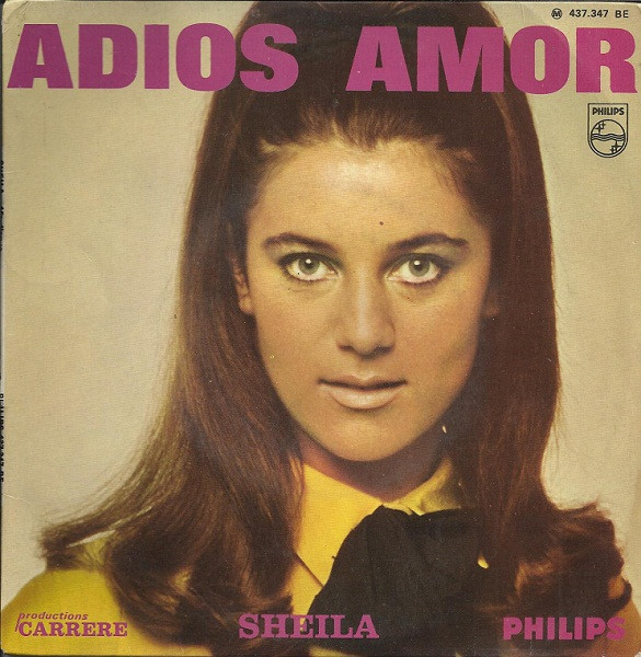 Sheila - Adios Amor | Philips (437.347 BE) - main