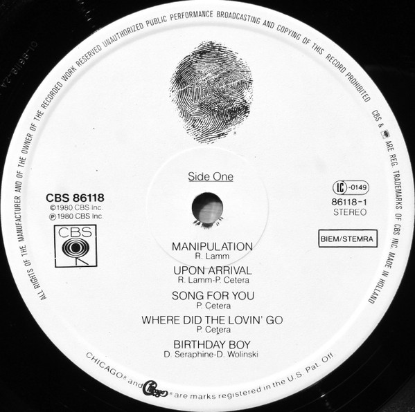 Chicago - Chicago XIV | CBS (CBS 86118) - 3 Chicago - Chicago XIV | CBS (CBS 86118) - 3