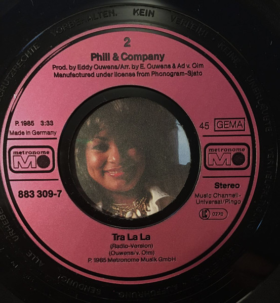 Phill & Company - Tralala | Metronome (883309-7) - 4