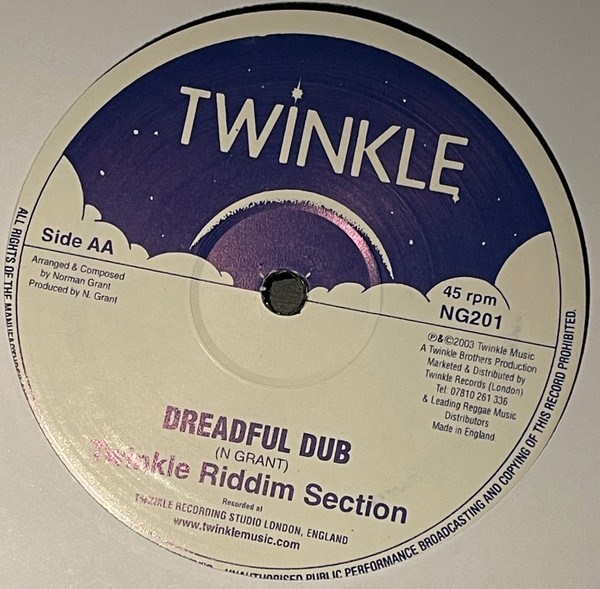 Stiffy Dread - Jah Dreadful | Twinkle Records (NG 201) - 2