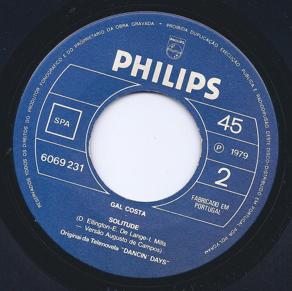 Chico Buarque E Nara Leão / Gal Costa - João E Maria / Solitude | Philips (6069 231) - 4 Chico Buarque E Nara Leão / Gal Costa - João E Maria / Solitude | Philips (6069 231) - 4
