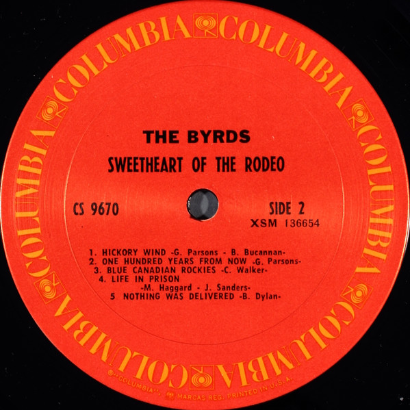 The Byrds - Sweetheart Of The Rodeo | Columbia (CS 9670) - 4