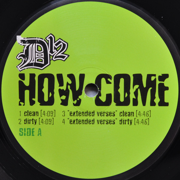 D12 - How Come / American Psycho | Shady Records (B0003270-11) - 2 D12 - How Come / American Psycho | Shady Records (B0003270-11) - 2