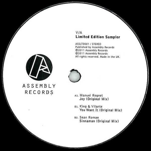 Various - Limited Edition Sampler | Assembly Records (ASSLTD001)