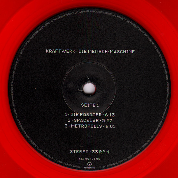 Kraftwerk - Die Mensch•Maschine | Kling Klang (50999 6 99589 1 5) - 2