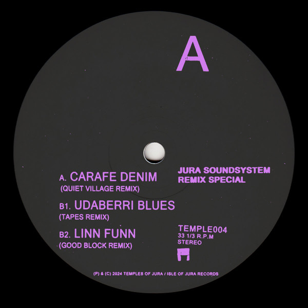 Jura Soundsystem - Remix Special | Temples Of Jura (TEMPLE004) - 2 Jura Soundsystem - Remix Special | Temples Of Jura (TEMPLE004) - 2
