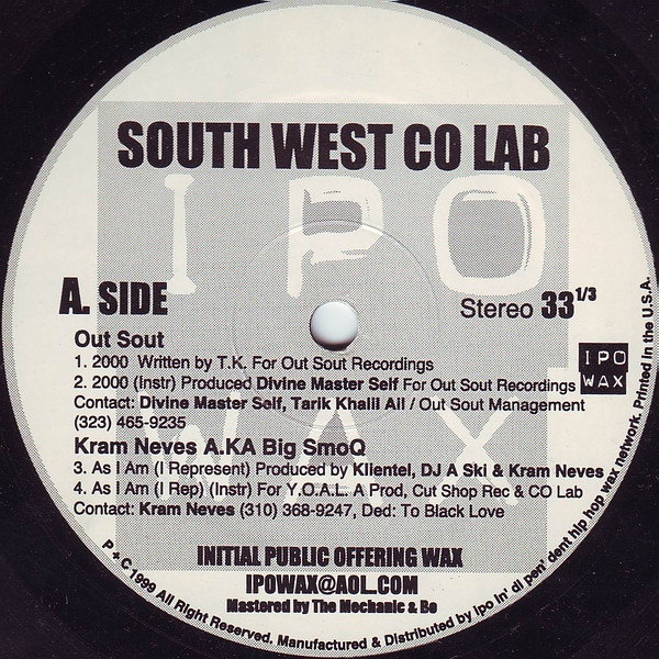 Various - South West Co Lab | IPO Wax (IPO WAX-005)