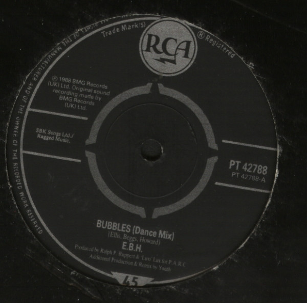 Ellis, Beggs & Howard - Bubbles | RCA (PT 42788)
