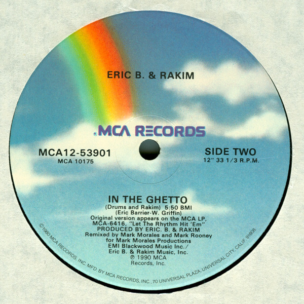 Eric B. & Rakim - In The Ghetto | MCA Records (MCA 12-53901) - 4
