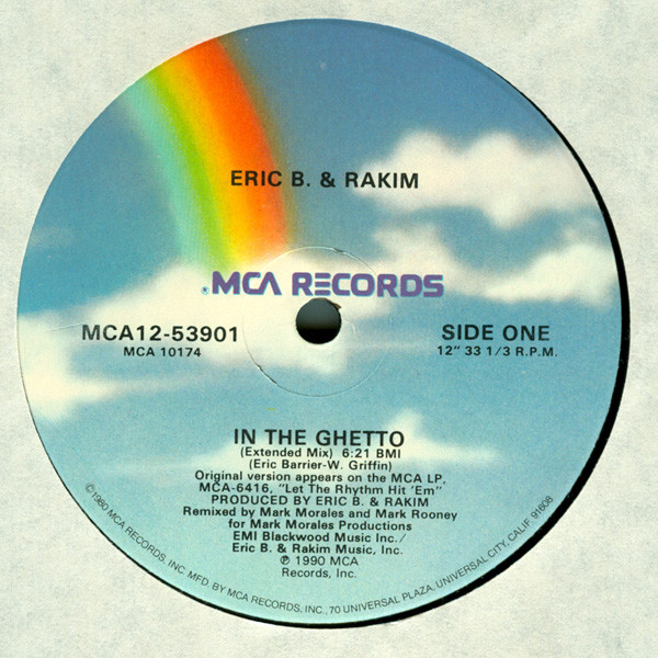 Eric B. & Rakim - In The Ghetto | MCA Records (MCA 12-53901) - 3