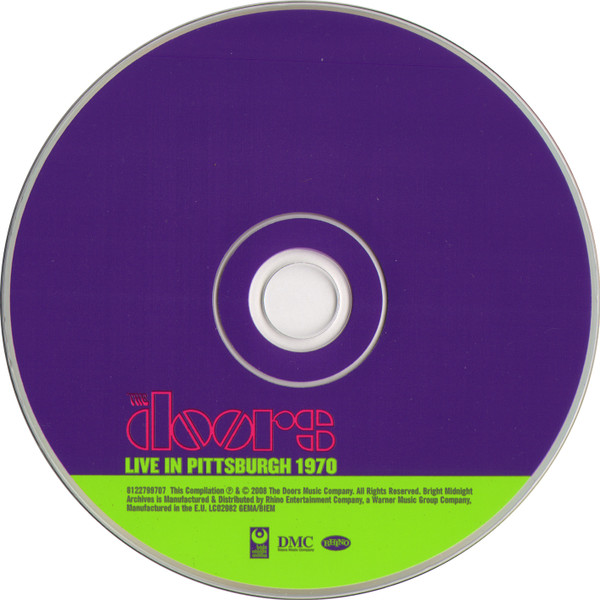 The Doors - Live In Pittsburgh 1970 | Bright Midnight Records (8122-79970-7) - 4 The Doors - Live In Pittsburgh 1970 | Bright Midnight Records (8122-79970-7) - 4