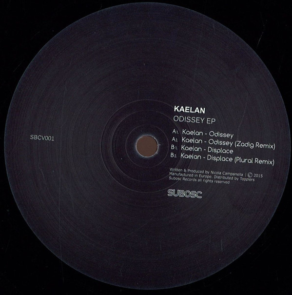 Kaelan - Odissey Ep | Subosc (SBCV001)