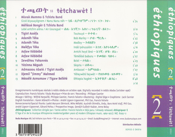 Various - Éthiopiques 2: Tetchawet! | Buda Musique (82952-2) - 2 Various - Éthiopiques 2: Tetchawet! | Buda Musique (82952-2) - 2