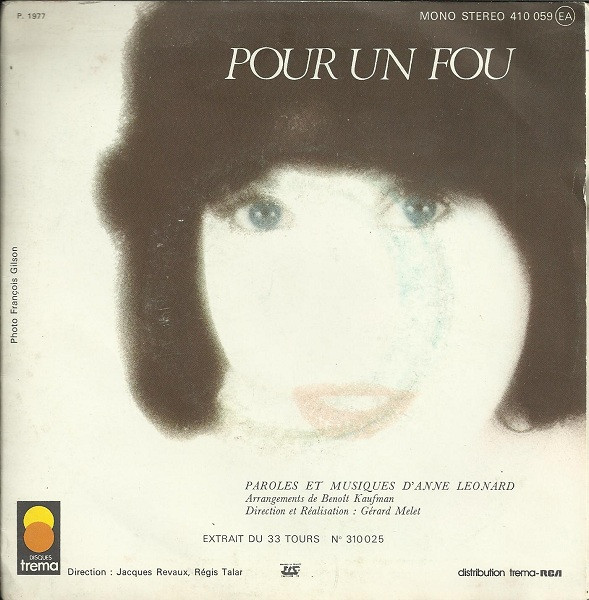 Anne Leonard - Mon P'tit Q | Trema (410 059) - 2