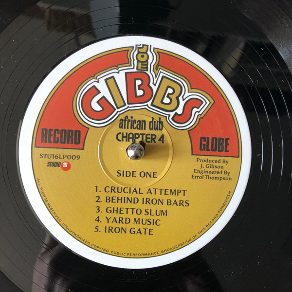 Joe Gibbs & The Professionals - African Dub - Chapter 4 | Studio 16 (STU16LP 009) - 3