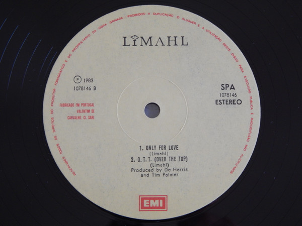 Limahl - Only For Love | EMI (1078146) - 3