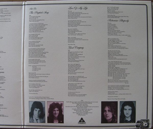Queen - A Night At The Opera | Elektra (7E-1053) - 3 Queen - A Night At The Opera | Elektra (7E-1053) - 3