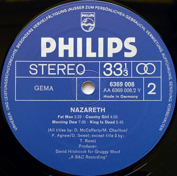 Nazareth - Nazareth | Philips (6369 008) - 4