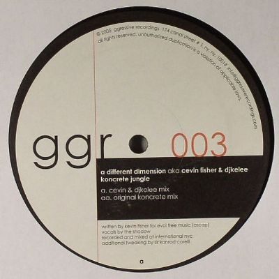 A Different Dimension - Koncrete Jungle | Ggressive Recordings (GGR 003)