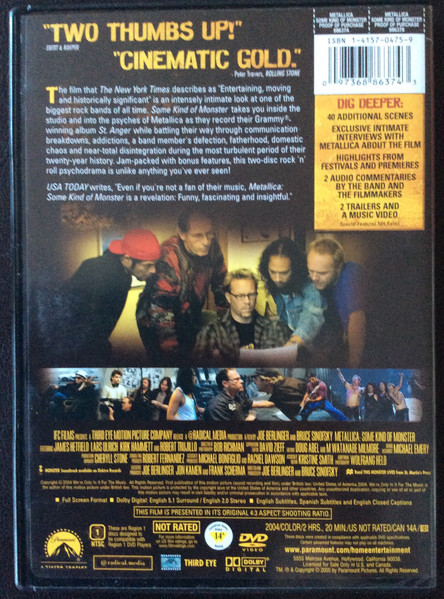 Metallica - Some Kind Of Monster | Paramount Pictures (88637) - 2 Metallica - Some Kind Of Monster | Paramount Pictures (88637) - 2
