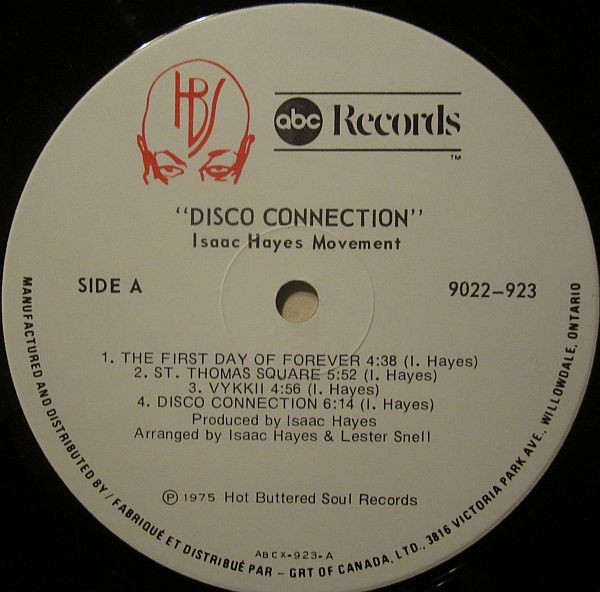 Isaac Hayes Movement - Disco Connection [Vinyl] | HBS (9022-923) - 3