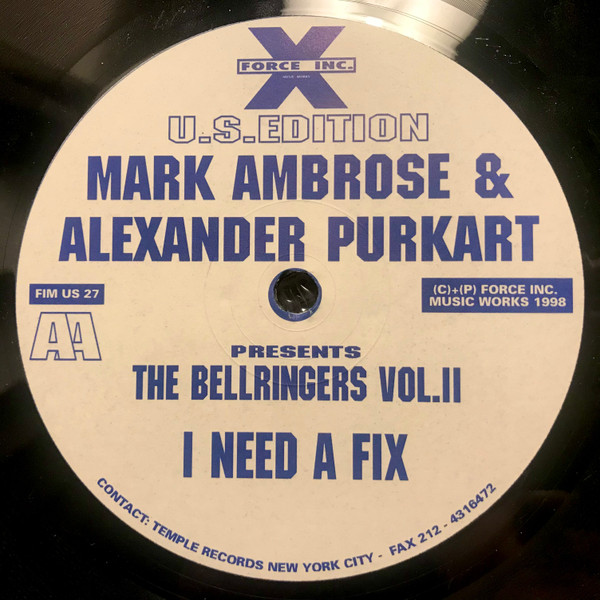 Mark Ambrose & Alexander Purkart Presents Bellringers - Vol.II | Force Inc. Music Works U.S.Edition (FIM US 27) - 2