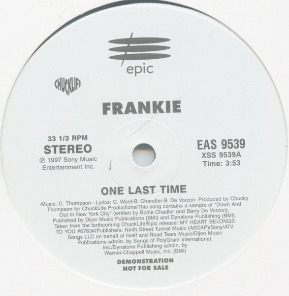 Frankie - One Last Time | ChuckLife (EAS 9539)