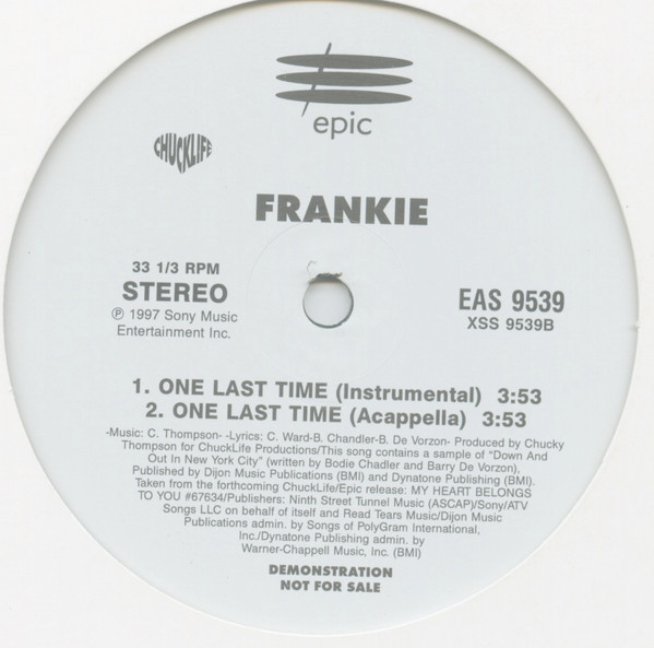Frankie - One Last Time | ChuckLife (EAS 9539) - 2