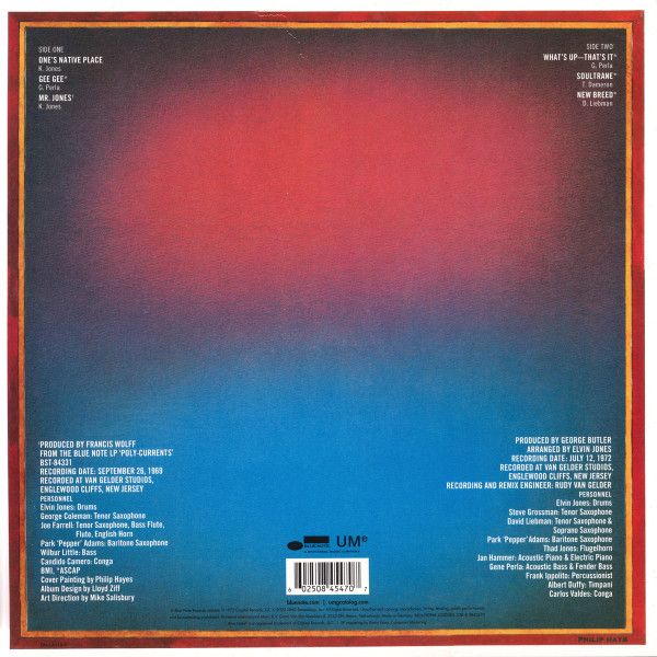 Elvin Jones - Mr. Jones | Blue Note (0845470)