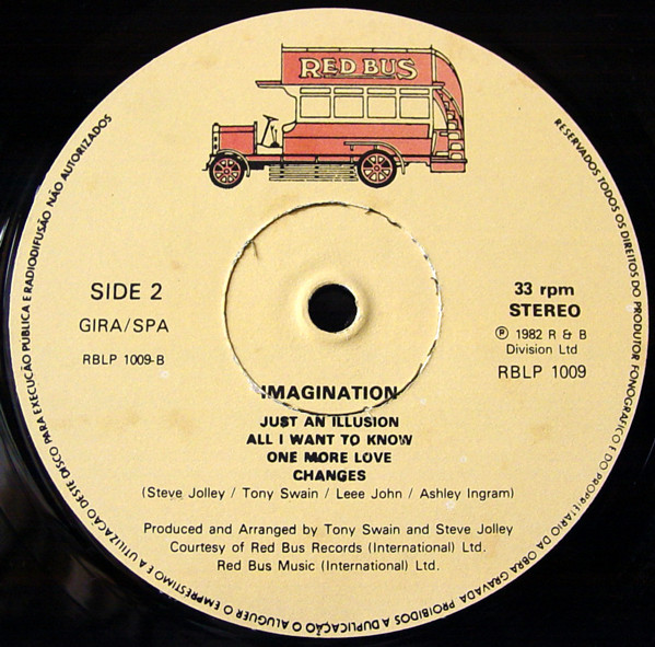Imagination - In The Heat Of The Night | Red Bus Records (RBLP 1009) - 4 Imagination - In The Heat Of The Night | Red Bus Records (RBLP 1009) - 4