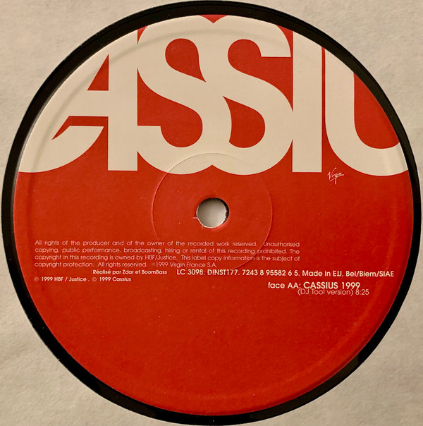 Cassius - Cassius 1999 | Virgin (DINST 177) - 4