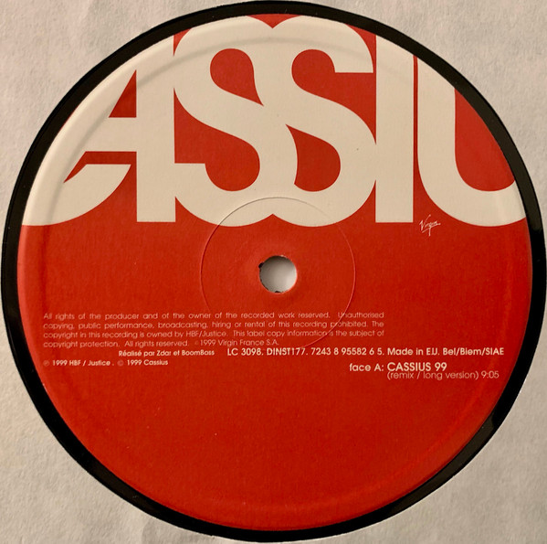Cassius - Cassius 1999 | Virgin (DINST 177) - 3